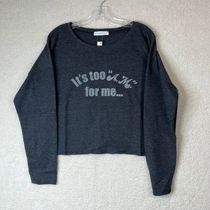 NWT Soncy Womens Long Sleeve Crew Neck Top SIZE 1X PLUS SIZE